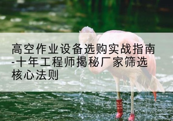克山剪叉式升降机厂家-高空作业设备选购实战指南-十年工程师揭秘厂家筛选核心法则